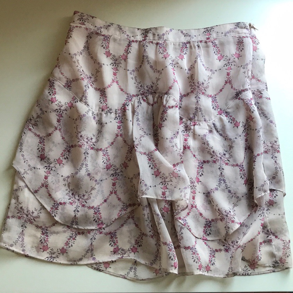 Forever 21 floral skirt